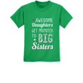 thumbnail image 1 of Big Sister Promotion Tstars Girls T-Shirt - Comical Design, Perfect Gift for Daughters, Birth & Pregnancy Announcements, High-Quality Print, Excellent for Birthdays and Special Occasions, 1 of 7