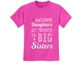 thumbnail image 1 of Big Sister Promotion Tstars Girls T-Shirt - Comical Design, Perfect Gift for Daughters, Birth & Pregnancy Announcements, High-Quality Print, Excellent for Birthdays and Special Occasions, 1 of 7