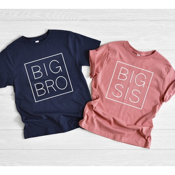 Big Sister Shirt, Big Brother Shirt, New Baby Announcement, Siblings Shirt,Family Matching