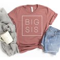 thumbnail image 1 of Big Sister Shirt, Big Sister T-Shirt, Lil Sis Shirt, Big Bro Shirt, Big Sis Shirts, Lil Bro Shirt,Family Shirts,Future Grande Soeur All Size S-5Xl, 1 of 5