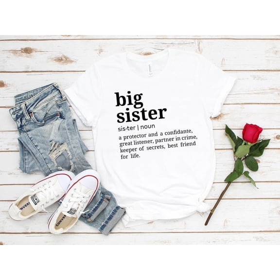 Big Sister Shirt, Big Sister T-Shirt, Pregnancy Announcement, Big Sister Announcement, Big Sis, Promoted To Big Sister, Big Sister