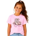 thumbnail image 1 of Big Sister Shirt for Baby Toddler & Youth Girls Cowgirl Boots Tee, Pink Shirt, 4T, 1 of 8