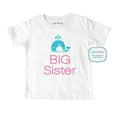 thumbnail image 1 of Big Sister Whales (design2) - wallsparks cute & funny Brand - Soft Infant & Toddler Shirt, 1 of 3