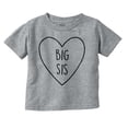 thumbnail image 1 of Big Sisters Sis Older Adorable Child Youth T Shirt Tee Girls Infant Toddler Brisco Brands 3T, 1 of 5