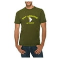 thumbnail image 1 of Big Size 101st Airbone Veteran Graphic Design Deluxe Jersey T-Shirt - Army Green 2XL, 1 of 4