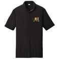 thumbnail image 1 of Big Size 4 shades of Football Graphic Design PosiCharge Competitor Polo Tee Shirt - Black 2XL, 1 of 2