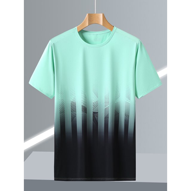 Big Size 8xl 7xl Ice Silk Mesh T Shirt Men Summer Breathable Short