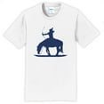 thumbnail image 1 of Big Size American Hunter Graphic Men's Fan Favorite Crew Neck Tee Shirt - White 4XL, 1 of 2