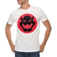 thumbnail image 1 of Big Size Bowser Face Graphic Design Deluxe Jersey T-Shirt - White 2XL, 1 of 4