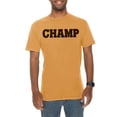 thumbnail image 1 of Big Size Champ Graphic Design Vintage Crewneck Tee - Vintage Mustard 2XL, 1 of 4