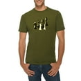thumbnail image 1 of Big Size Chess Piece Graphic Design Deluxe Jersey T-Shirt - Army Green 3XL, 1 of 4