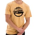 thumbnail image 1 of Big Size Classic Muscle Car Designed Unisex Cotton Vintage Short Sleeve T-Shirt - Vintage Mustard 3XL, 1 of 4