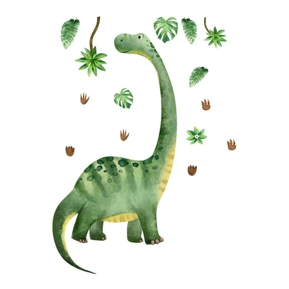 Big Size Dinosaur Wallpaper for Boy Room Decor Cute Animal Dinosaur Wall Stickers Decoration Children's Room Mural Decal,1 x Dinosaur Wallpaper