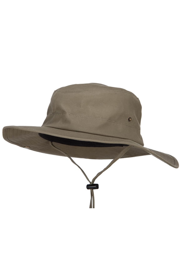 Big Size Fishing Aussie Hat - Olive XL-3XL