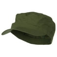 thumbnail image 1 of Big Size Fitted Cotton Ripstop Military Army Cap - Olive 7, 1 of 5
