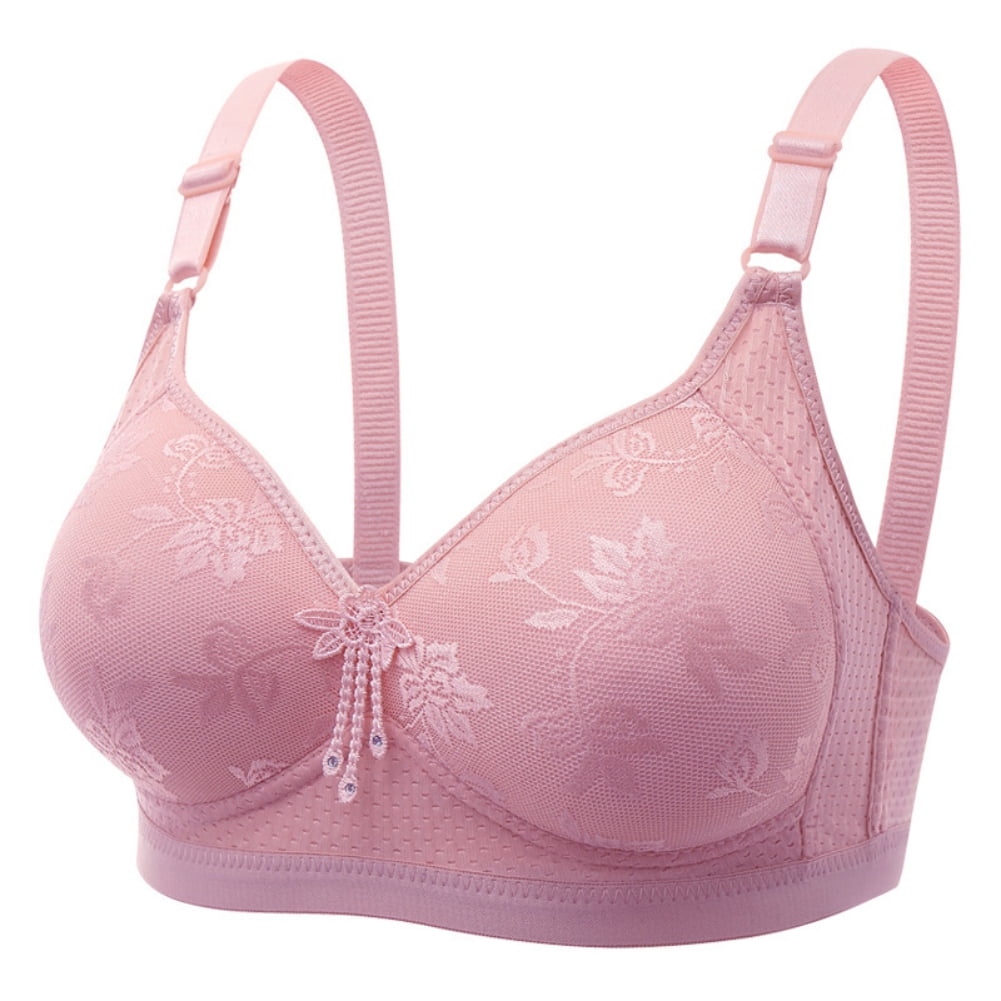 No Wire Big Breast Bra From 80B To 105C Big Size Seamless Push Up