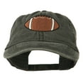 thumbnail image 1 of Big Size Football Embroidered Washed Cap - Black XL-3XL, 1 of 5