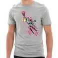 thumbnail image 1 of Big Size Goal Keeper Graphic Design Deluxe Jersey T-Shirt - Heather Grey 2XL, 1 of 4