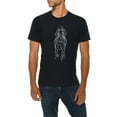 thumbnail image 1 of Big Size Hand Drawn Horse Graphic Design Deluxe Jersey T-Shirt - Navy XL, 1 of 4