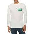 thumbnail image 1 of Big Size K-drama 001 Graphic Long Sleeve Crewneck Tee - White XL, 1 of 4