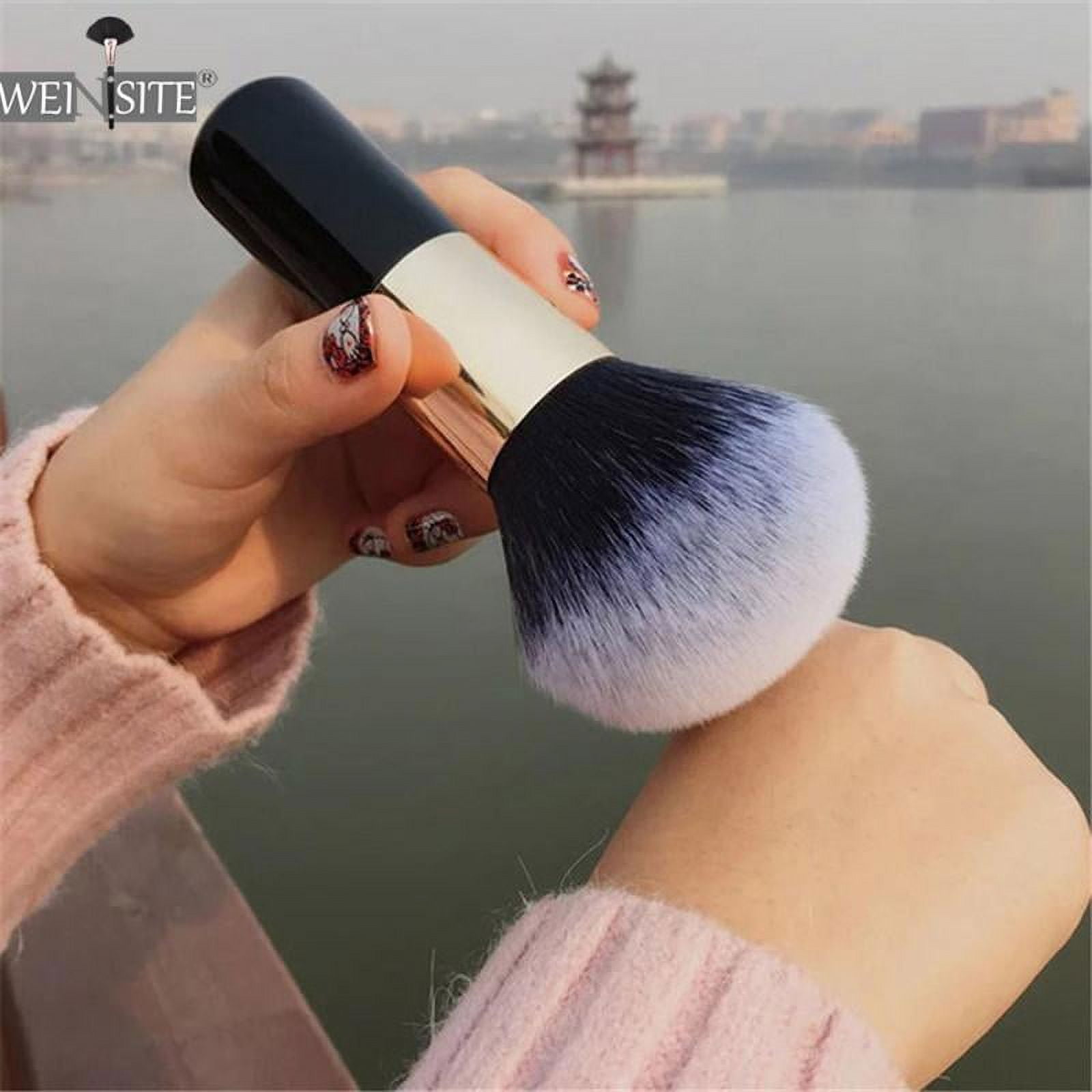 Ashowner Big Size Makeup Brushes Foundation Powder Brush Face Blush  Professional Large Cosmetics Soft Foundation Make