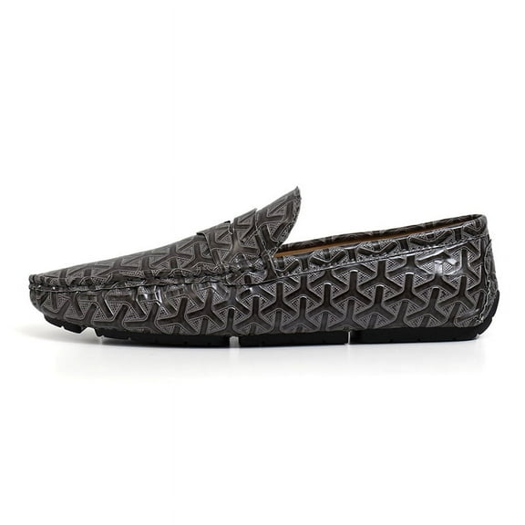 Big Size Men's Casual Loafers Slip On Leather Shoes Comfortable Lightweight Driving Shoes Male Moccasins Classic Penny Loafer Flats Boat Shoes Outdoor Walking Shoes