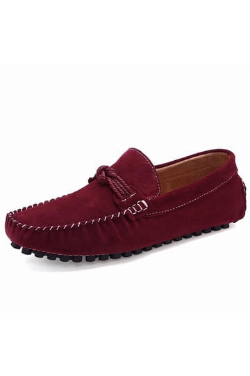 Mens Driver Shoes in Mens Loafers | Red - Walmart.com display picture 1