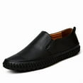 thumbnail image 1 of Big Size Men's Casual Loafers Slip On Leather Shoes Lightweight Driving Shoes Moccasins Classic Penny Loafer Flats Boat Shoes, 1 of 10