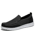 thumbnail image 1 of Big Size Men's Casual Low Top Canvas Shoes Male Loafers Sneakers Slip On Breathable Flats Boat Shoes Driving Shoes Moccasins Casual Walking Shoes, 1 of 14