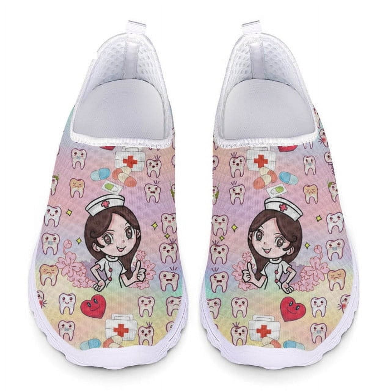 slip on nurse sneakers