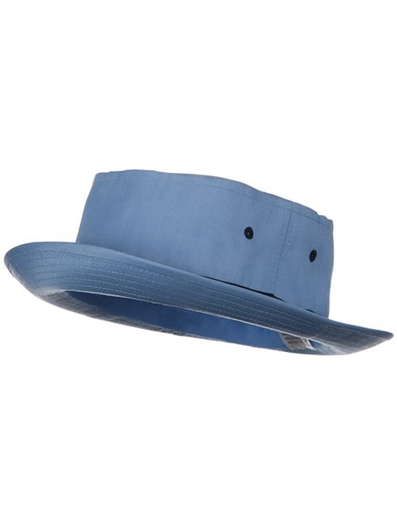 Big Size Roll Up Bucket Hat - Sky Navy 2XL-3XL