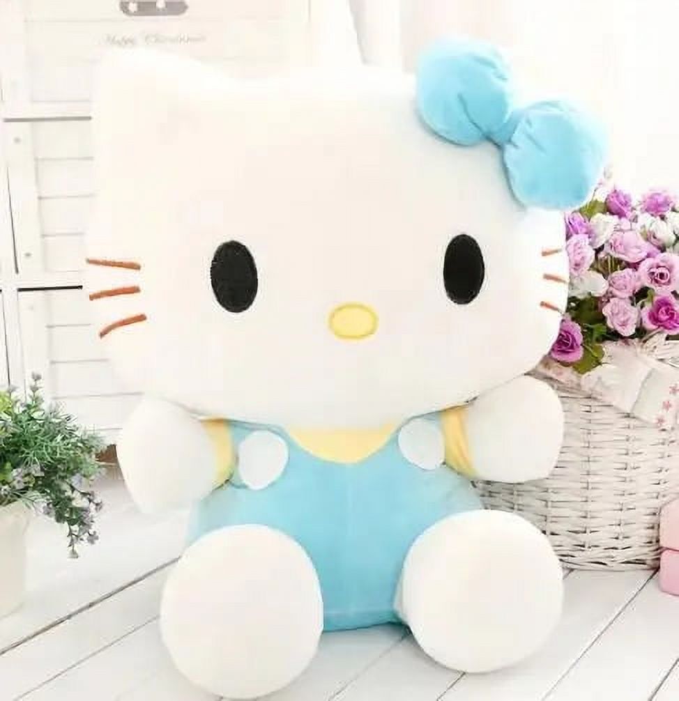 Ciabatte Hello Kitty Con Testa Di Peluche – Donna – Marrone – Suola Spessa EVA – Ufficiali