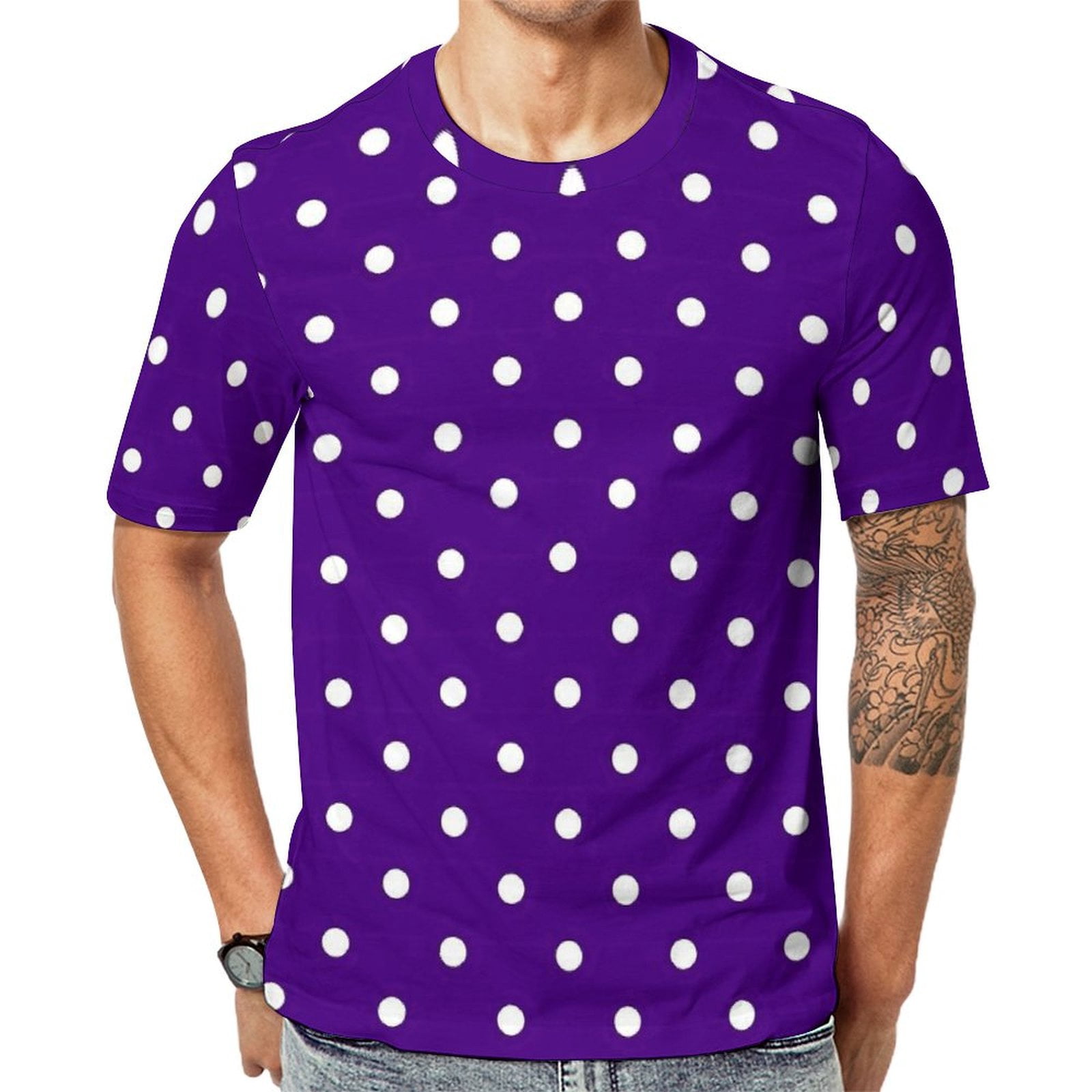 Banana Smoothie Jazz Polkadots T-Shirt main image 1