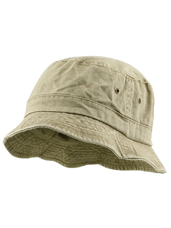 Big Size Washed Hat - Khaki XL-2XL