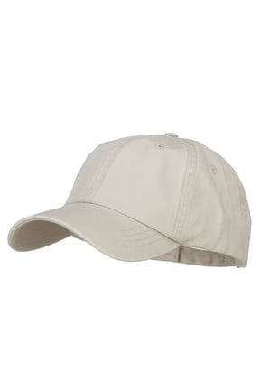 Big Size Washed Pigment Dyed Cap - Stone XL-3XL