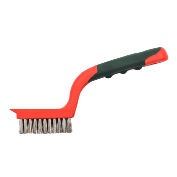 Big Size Wire Iron Brush Stainless Steel Rust Removal Brush Handle Industrial Cleaning Polishing Derusting Tool