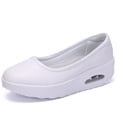 thumbnail image 1 of Big Size Women's Casual Loafers Slip On Leather Shoes Lightweight Casual Walking Shoes Female Moccasins Classic Penny Loafer Flats Boat Shoes, 1 of 11