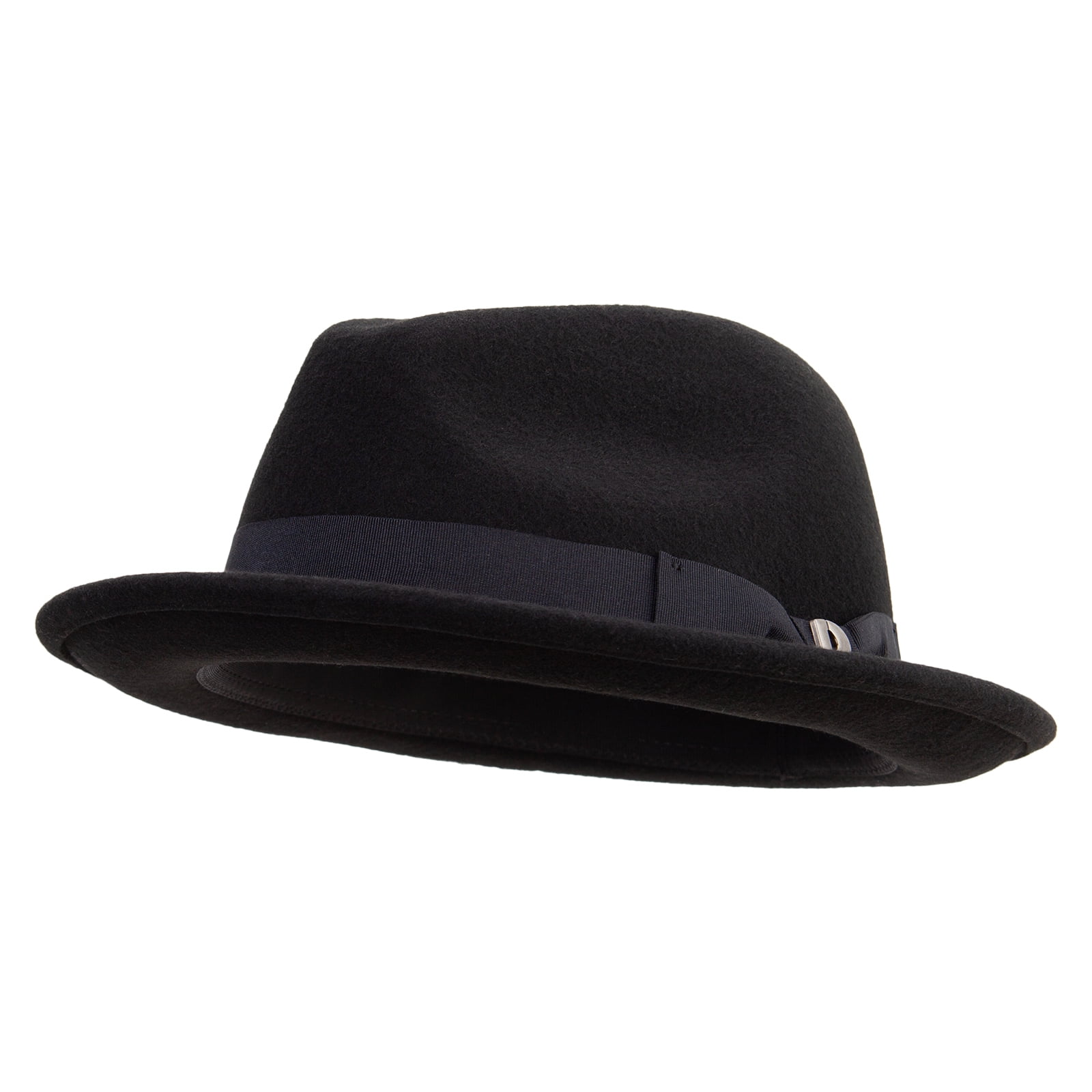 Big Size Wool Felt Upbrim Panama Hat - Navy 2XL-3XL  display picture 3