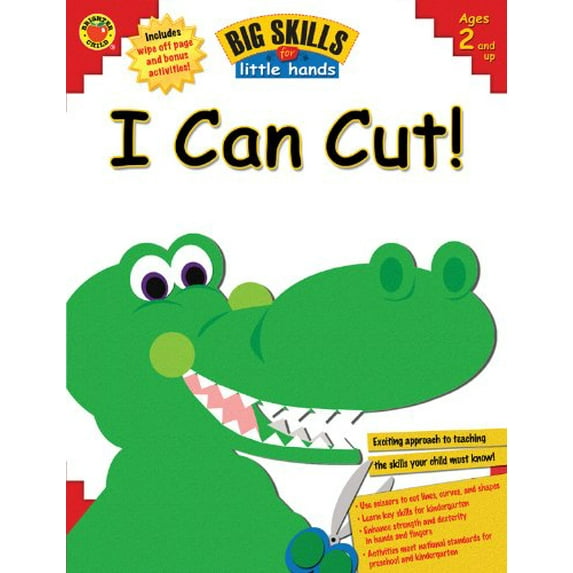 Pre-Owned I Can Cut! Big Skills for Little Hands Paperback Amy Mayr