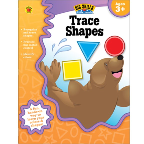 Pre-Owned Big Skills for Little HandsĀ®: Trace Shapes, Ages 3 - 5 (Paperback)