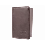 Big Skinny Leather Trifold Wallet, Brown