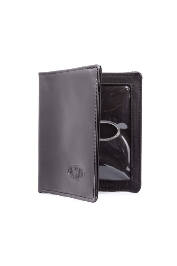 Men's Leather Metro Bifold Wallet Black Y101