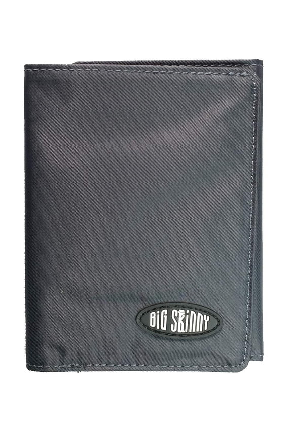 Men's Tri-Fold Wallet, Holds Up to 25 Cards, Charcoal Y101