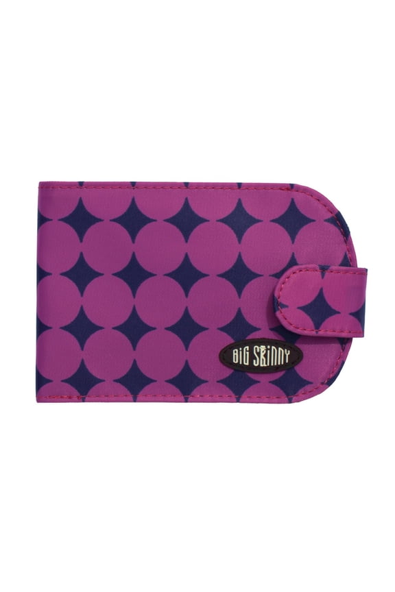 Taxicat Plum Dot Bi Fold Wallet, Purple, One Size Y101