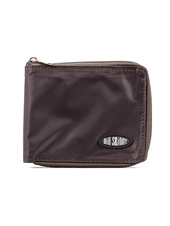 Zipfold Thin Bifold Wallet with Perimeter Zipper