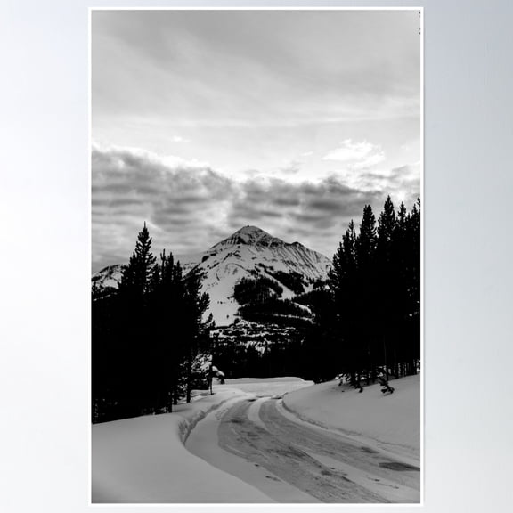 Big Sky Bnw Poster Wall Art Home Decor Cute Birthday Gift