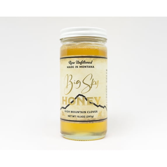 Big Sky High Mountain Clover Honey 10.5oz