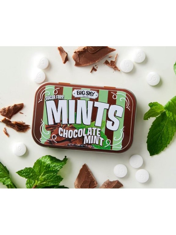 Mints Chocolate Mint Sugarfree Gluten Free Kosher Certified 1.76 oz