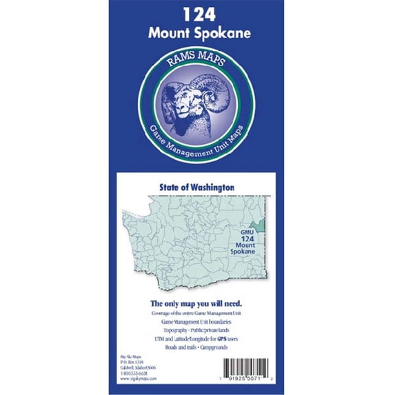 Big Sky Washington RAMS GMU Maps
