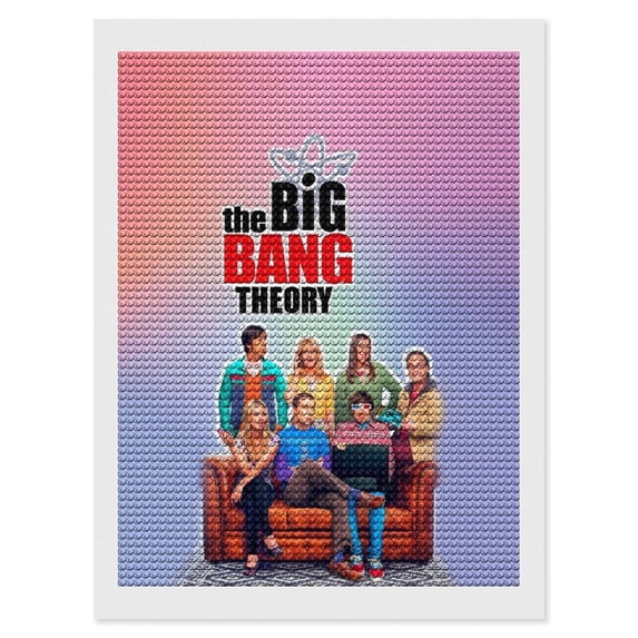 Big Small B-ang The-0r Diamond Art Kits for Adults DIY 5D Round Full ...